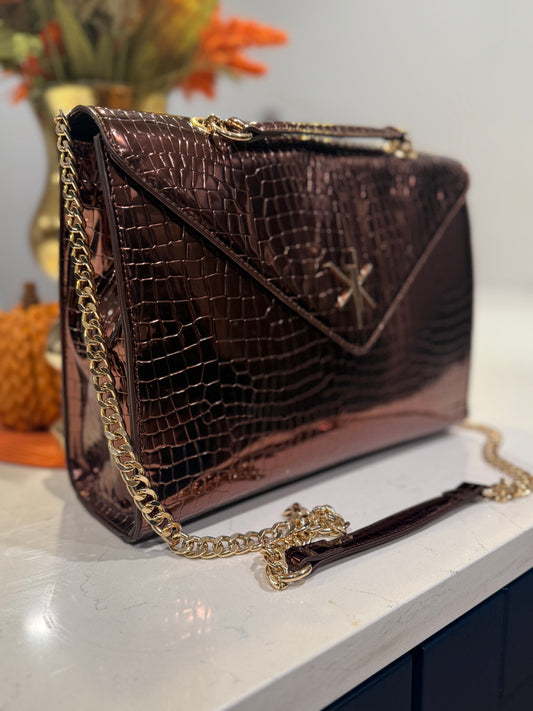 Flap Bag: Copper